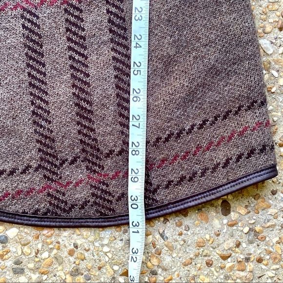 Charlie B Wool Blend Open Front Sweater Jacket Made in Italy Size S - Picture 4 of 10